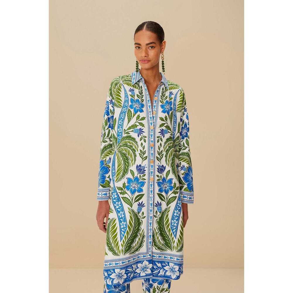 Off-White Tropicance LENZING™ ECOVERO™ Euroflax™ Chemise